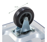 Chariot plate-forme BRASQ sans barre de poussée 150kg