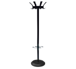 BRASQ London coat rack on black stand
