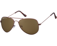 Lunettes de soleil Montana noir mat verre fumé polarisé