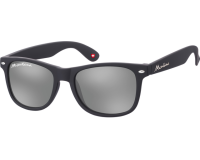 Lunettes de soleil Montana noir Revo verre miroir argenté
