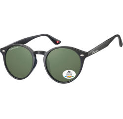 Lunettes de soleil Montana noir verre G15 vert polarisé