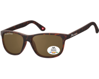 Zonnebril Montana met bruin gepolariseerd glas mat turtle