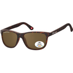 Lunettes de soleil Montana Turtle mat verre brun polarisé