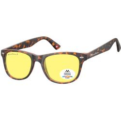 Lunettes de soleil Montana Turtle verre jaune polarisé