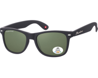 Lunettes de soleil Montana noir verre G15 vert polarisé