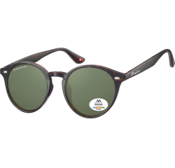 Lunettes de soleil Montana Turtle verre G15 vert polarisé