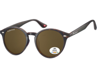 Lunettes de soleil Montana Turtle verre brun polarisé