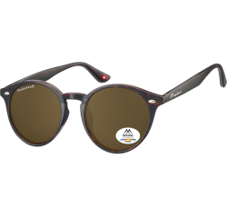 Lunettes de soleil Montana Turtle verre brun polarisé