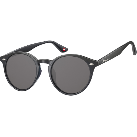 Lunettes de soleil Montana noir verre fumé