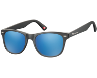 Lunettes de soleil Montana noir Revo verre bleu