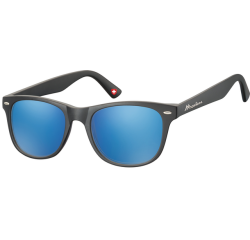 Lunettes de soleil Montana noir Revo verre bleu