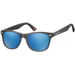 Lunettes de soleil Montana noir Revo verre bleu