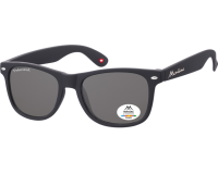 Lunettes de soleil Montana noir verre fumé polarisé