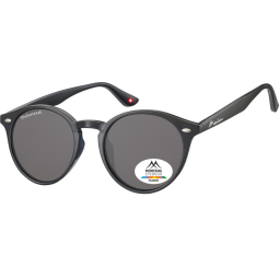 Lunettes de soleil Montana noir verre fumé polarisé