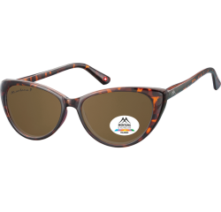 Lunettes de soleil Montana Turtle verre brun polarisé
