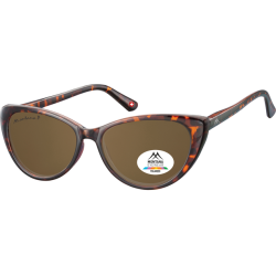 Lunettes de soleil Montana Turtle verre brun polarisé