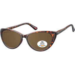 Lunettes de soleil Montana Turtle verre brun polarisé