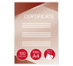 Pochette de plastification GBC A4 autocollante 2x 100micron 100 pièces