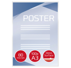 Pochette de plastification GBC A3 2x80 microns 100 pièces