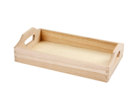 Dienblad Creativ Company hout 30x17x5cm