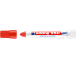 Marqueur edding 950 Spécial Industrie ogive 10mm rouge