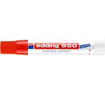 Marqueur edding 950 Spécial Industrie ogive 10mm rouge