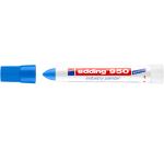 Viltstift edding 950 pastamarker industry rond 10mm blauw