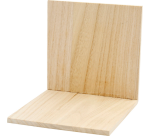 Boekensteun Creativ Company hout 15x15x15cm