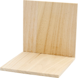 Boekensteun Creativ Company hout 15x15x15cm