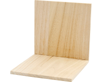 Serre-livres Creotime bois 15x15x15cm