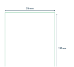 Etikett Qbasic A4 1000 Blatt 210x297mm 1000 Etiketten