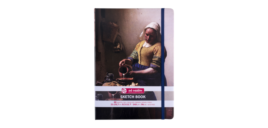 Carnet de croquis Talens Art Creation La laitière 210x297mm 140g 80 feuilles