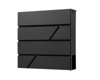 Brievenbus BRASQ PB200 Deluxe wand zwart