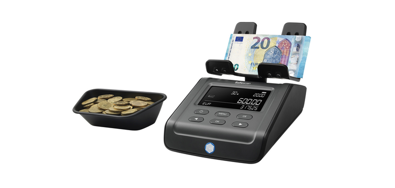 Geldtelweegschaal Safescan 6165 zwart