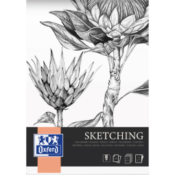 Bloc à dessin Oxford Sketching A3 50 feuilles 120g