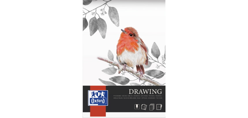 Bloc à dessin Oxford Drawing A3 40 feuilles 160g