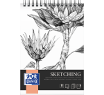 Bloc à dessin Oxford Sketching A4 spirale 50 feuilles 120g