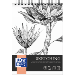 Bloc à dessin Oxford Sketching A3 spirale 50 feuilles 120g