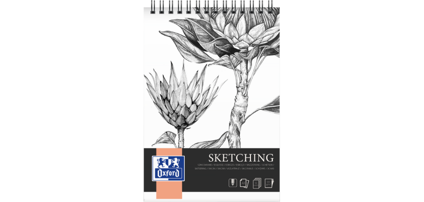 Tekenblok Oxford Sketching A3 50 vel 120 gram spiraal