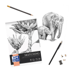 Bloc à dessin Oxford Sketching A4 50 feuilles 120g