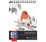 Bloc à dessin Oxford Drawing A4 spirale 50 feuilles 160g