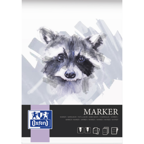 Tekenblok Oxford Marker A3 15 vel 180 gram