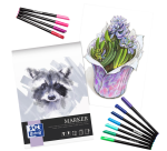 Bloc à dessin Oxford Marker A3 15 feuilles 180g