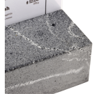 Anthracite Polystone Europel A4 Tabletop Display