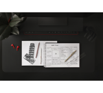 Stylo bille rOtring 600 blanc perle Medium