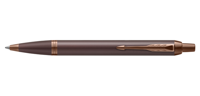 Stylo bille Parker IM Monochrome Burgundy GT Medium