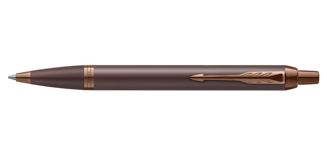 Parker IM Monochrome Burgundy GT Medium Ballpoint Pen