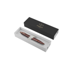 Parker IM Monochrome Burgundy GT Medium Ballpoint Pen