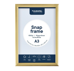 Cadre clipsable Europel A3 25mm or