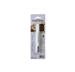 Marqueur craie Europel 3mm blanc blister 1 pièce